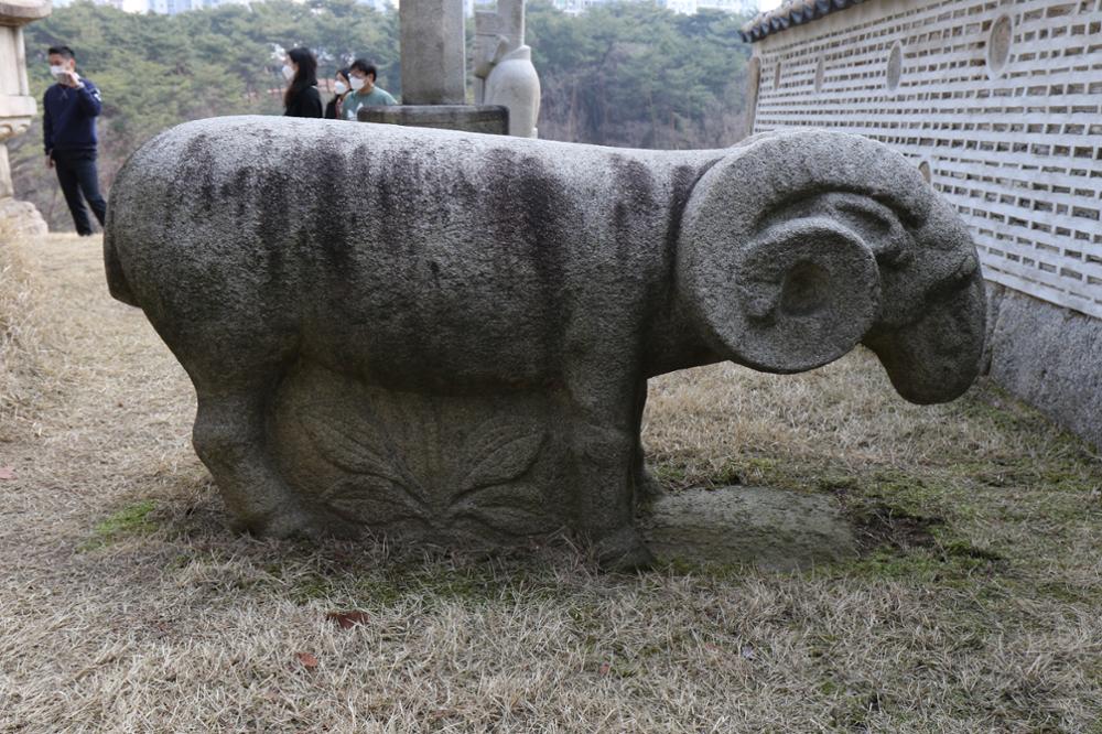 정릉 석양