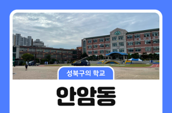 [성북구의 학교] 안암동의 초등학교 이야기